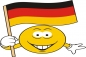 Preview: Smiley mit Flagge